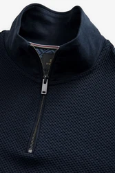 Next Sweatjacke Strukturiert mit Reißverschluss 
