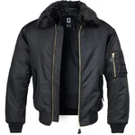 Brandit Jacke MA2 Fur Collar Blau/Schwarz/Dunkelblau/Dunkelgrau/Grau