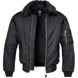 Outdoorjacke US Fliegerjacke MA2 mit Fellkragen
