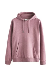 Next Kapuzensweatshirt Premium-Hoodie Lila/Rosa