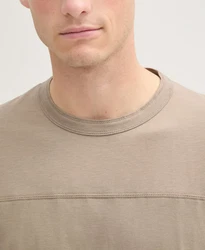 TOM TAILOR Langarmshirt mit Bio-Baumwolle Khaki/Beige/Braun