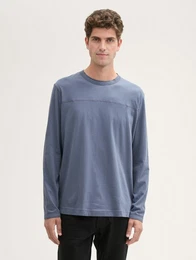 Langarmshirt Langarmshirt mit Bio-Baumwolle