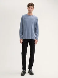 TOM TAILOR Slim-fit Jeans TTJOSH Regular Slim Jeans Schwarz/Beige/Hellblau
