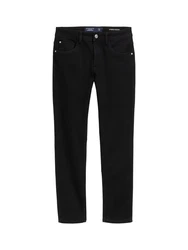TOM TAILOR Slim-fit Jeans TTJOSH Regular Slim Jeans Schwarz/Beige/Hellblau