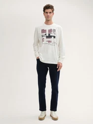 TOM TAILOR Slim-fit Jeans TTJOSH Regular Slim Jeans Dunkelblau/Hellblau/Lila/Blau