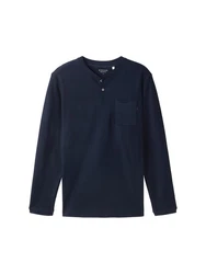 TOM TAILOR Shirt Dunkelblau/Blau/Hellblau
