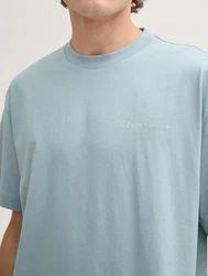 TOM TAILOR T-Shirt Relaxed mit Logo Print mint