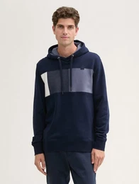 Sweatshirt Hoodie mit Logo Badge mit Logo Badge
