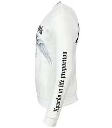 Baxboy Hoodie Grau/Creme/Weiß