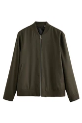 Next Bomberjacke (1-St) Dunkelgrün/Khaki