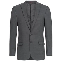 GREIFF Corporate Sakko Herren Modern WITH 37.5 PINPOINT Schwarz (90)