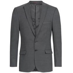 GREIFF Corporate Sakko Herren Modern WITH 37.5 PINPOINT Schwarz (90)