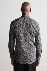 Next Businesshemd Formelles Slim Fit Signature Hemd Rot/Grün/Gelb/Blau