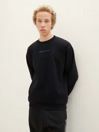 Sweatshirt Print Sweatshirt mit Bio-Baumwolle