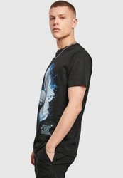 MisterTee T-Shirt Ice Rings Tee Lila/Schwarz/Dunkelblau/Blau/Türkis