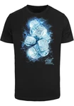 MisterTee T-Shirt Ice Rings Tee Lila/Schwarz/Dunkelblau/Blau/Türkis