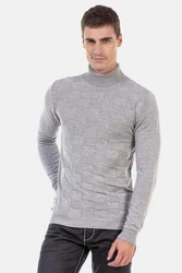 Cipo & Baxx Rollkragenpullover CP241 CP241
