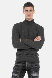 Cipo & Baxx Rollkragenpullover CP241 CP241