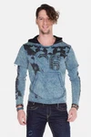 Cipo & Baxx Kapuzensweatshirt Sweatshirts im Lagenlook Style CL-279 CL-279