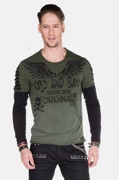 Sweatshirt Sweatshirts mit Motiv-Print, CL-265