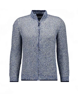 RAGMAN Outdoorjacke Dunkelblau/Blau/Grau