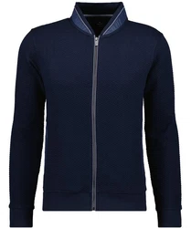 RAGMAN Sweatjacke Dunkelblau/Blau