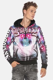 Kapuzensweatshirt Sweatshirts mit aufflligem Allover-Printdesign, CL416