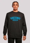 F4NT4STIC Sweatshirt Skiing Season Winter Sport Türkis/Schwarz/Rot