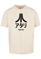 F4NT4STIC T-Shirt Atari Tokyo Retro Arcade Games Khaki/Dunkelgrün/Beige/Gelb/Orange/Weiß