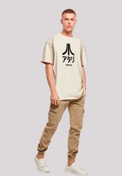 F4NT4STIC T-Shirt Atari Tokyo Retro Arcade Games Khaki/Dunkelgrün/Beige/Gelb/Orange/Weiß