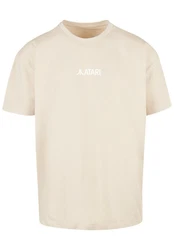 F4NT4STIC T-Shirt Atari Games Logo Retro Gaming Khaki/Beige/Hellgrün