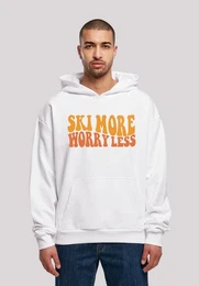 Kapuzenpullover Ski More Worry Less Premium Qualitt