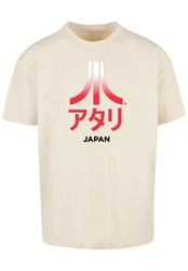 F4NT4STIC T-Shirt Atari Japan Retro Arcade Games Rot/Khaki