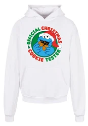 F4NT4STIC Kapuzenpullover Sesamstrasse Weihnachten Keks Tester Weiß/Creme/Hellblau/Mischfarben/Rosa