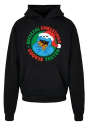 F4NT4STIC Kapuzenpullover Sesamstrasse Weihnachten Keks Tester Schwarz/Beige/Grün/Braun/Mischfarben