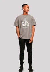F4NT4STIC T-Shirt Atari Beijing Retro Arcade Games Beige/Hellgrün/Dunkelgrün/Rot
