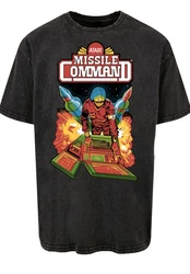 F4NT4STIC T-Shirt Arcade Game Atari Retro Rot/Dunkelrot