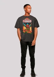 F4NT4STIC T-Shirt Arcade Game Atari Retro Rot/Dunkelrot