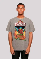 F4NT4STIC T-Shirt Arcade Game Atari Retro Beige/Rot/Hellgrau/Dunkelrot