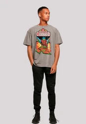 F4NT4STIC T-Shirt Arcade Game Atari Retro Beige/Rot/Hellgrau/Dunkelrot