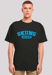 T-Shirt Skiing Season Winter Sport Premium Qualitt