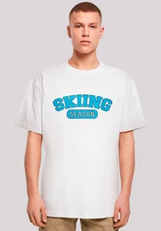T-Shirt Skiing Season Winter Sport Premium Qualitt