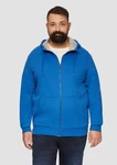 s.Oliver Allwetterjacke Hoodie mit Print Blau/Hellblau