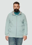 s.Oliver Allwetterjacke Hoodie mit Print Hellblau/Hellgrün/Türkis