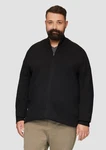 s.Oliver Outdoorjacke Strickjacke mit Stehkragen Schwarz/Rot/Braun
