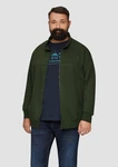 s.Oliver Allwetterjacke Sweatjacke mit Stehkragen Dunkelgrün/Grün