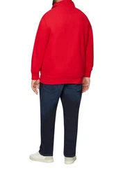 s.Oliver Allwetterjacke Sweatjacke mit Stehkragen Rot
