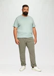 s.Oliver Stoffhose Regular Chino-Jogger mit elastischem Bund Garment Dye Hellgrün/Khaki/Dunkelgrün/Grün/Braun