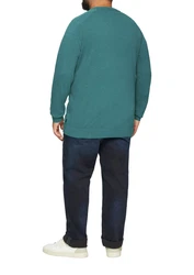 s.Oliver Strickpullover Türkis/Grün/Braun