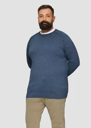 s.Oliver Strickpullover Dunkelblau/Grau/Hellblau/Blau